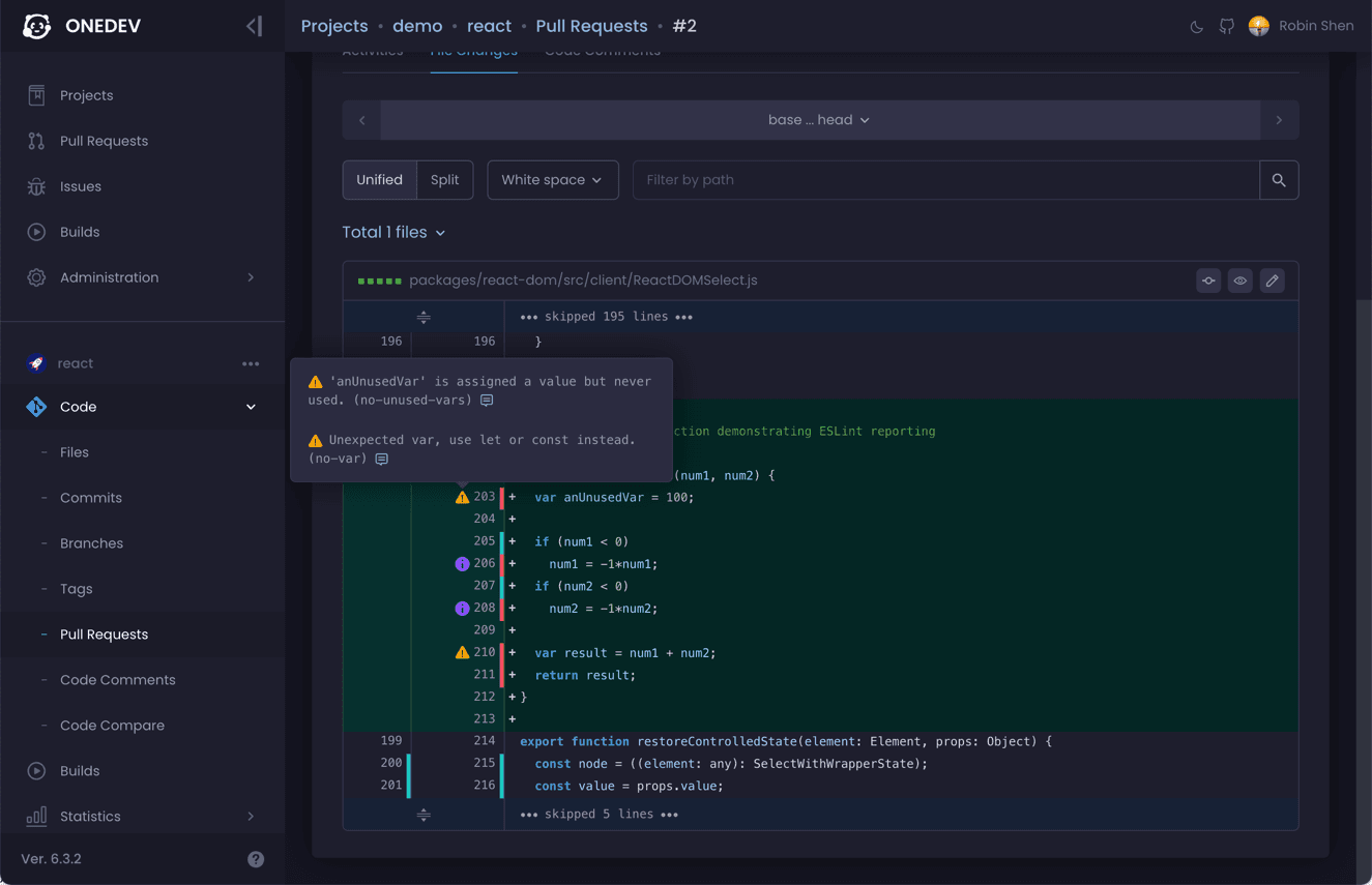 Code annotation